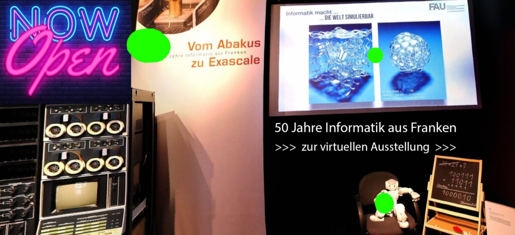 Bild virtuelle Ausstellung 50 Jahre Informatik